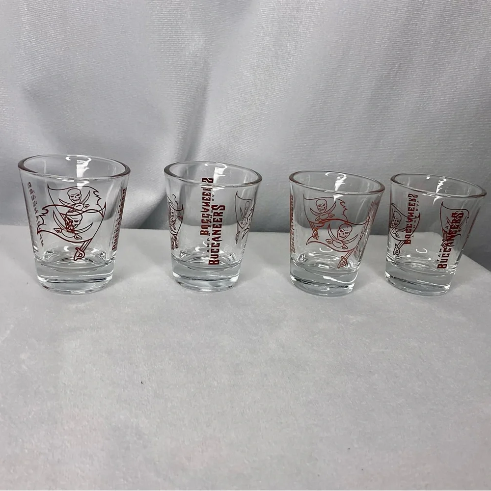 NFL Tampa Bay Buccaneers Shot Glasses
